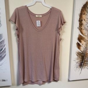 Heimious Midnight Pink Thin Short Sleeve Shirt